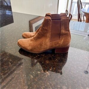 Steve Madden Brown Suede Ankle Boots